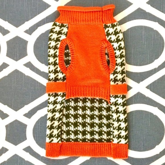 NEW FabDog Fab Dog Houndstooth Pet Sweater RARE - Picture 9 of 10